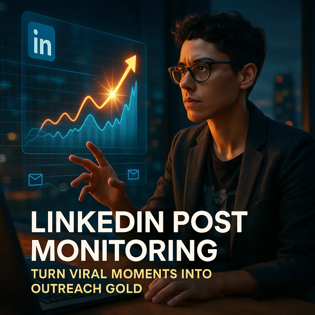 LinkedIn Post Monitoring Turn Viral Moments into Outreach Gold