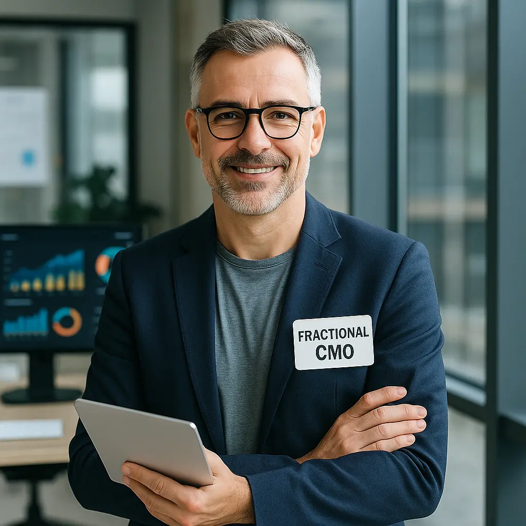 interim or fractional CMO What Does a Fractional CMO Do? Duties, Benefits & German Case Studies