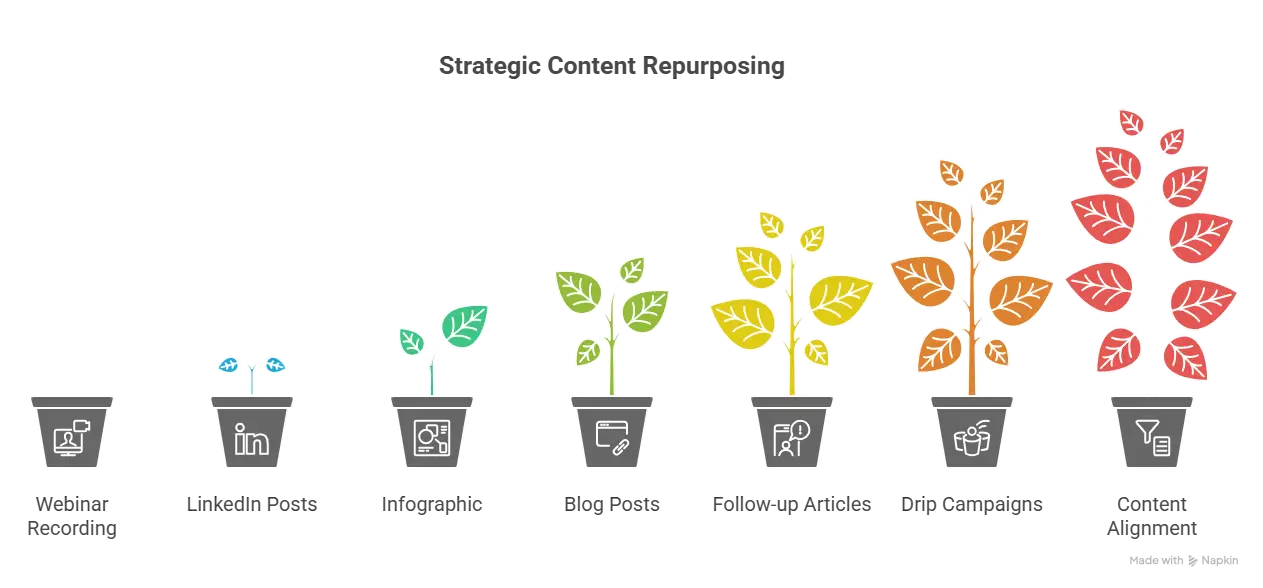 Strategic Content Repurposing for Sustained Engagement - visual selection Strategic Content Repurposing