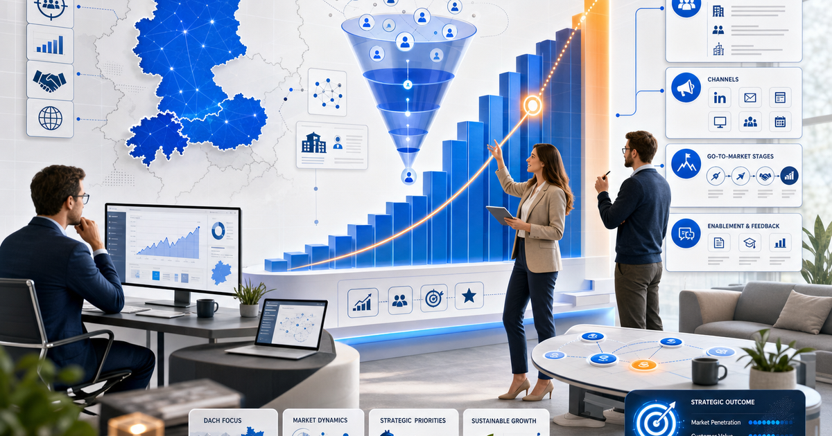 Go-to-Market-Strategie im B2B: Der Leitfaden für den DACH-Markt 2026 3 go-to-market-strategie b2b